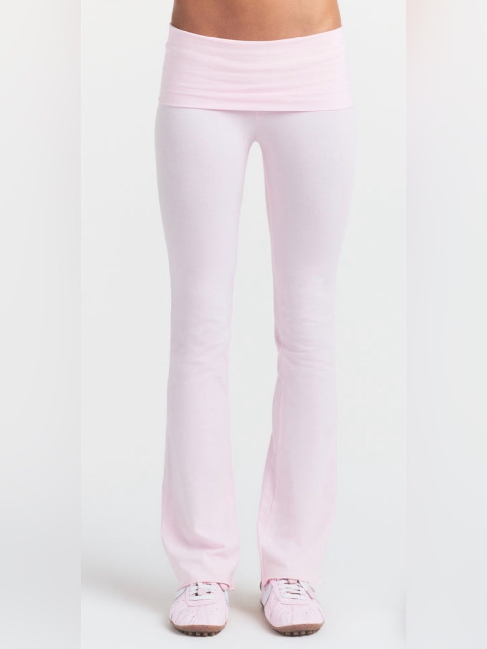 SKIMS COTTON JERSEY FOLDOVER PANT